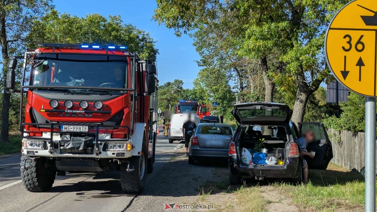 Karambol w Wydmusach na DK-53 [20.09.2025] - zdjęcie #13 - eOstroleka.pl