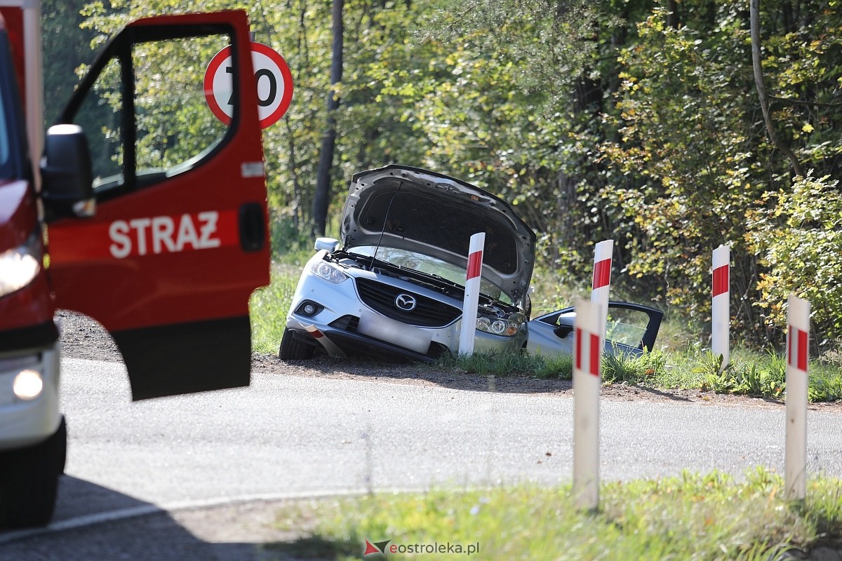 Wypadek w Zabrodziu [21.09.2025] - zdjęcie #20 - eOstroleka.pl