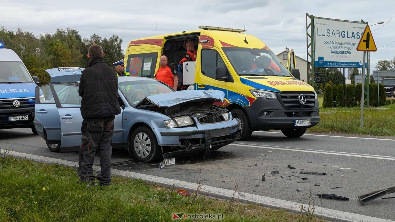 Wypadek w Zamościu! [22.09.2025] - zdjęcie #6 - eOstroleka.pl