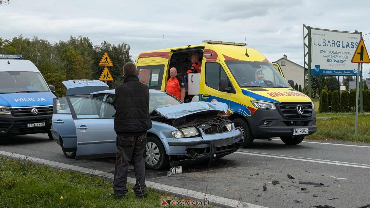 Wypadek w Zamościu! [22.09.2025] - zdjęcie #4 - eOstroleka.pl
