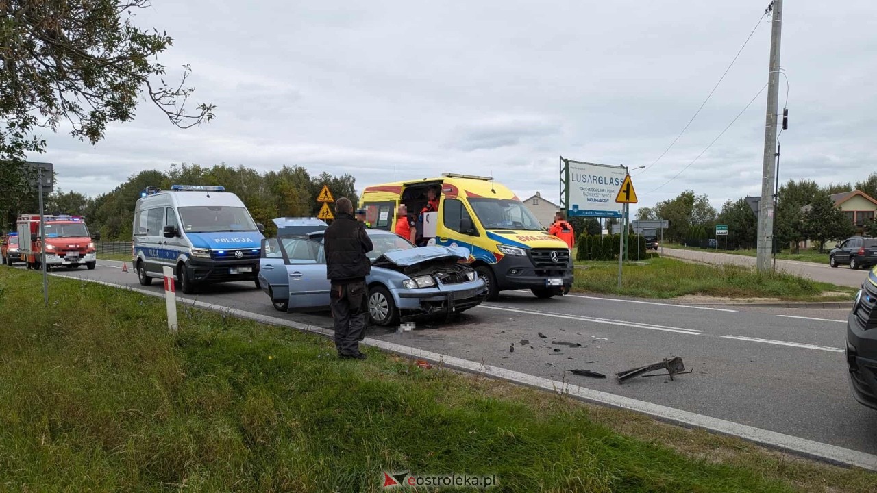 Wypadek w Zamościu! [22.09.2025] - zdjęcie #3 - eOstroleka.pl