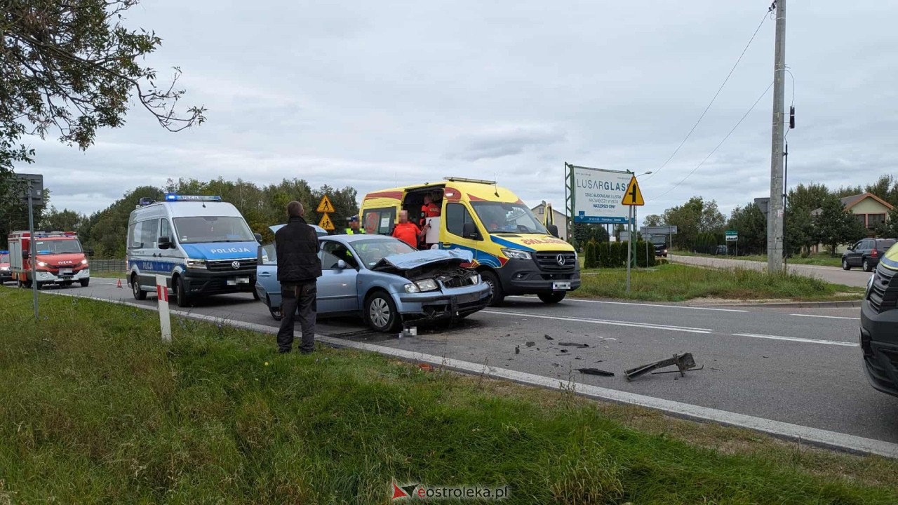 Wypadek w Zamościu! [22.09.2025] - zdjęcie #2 - eOstroleka.pl