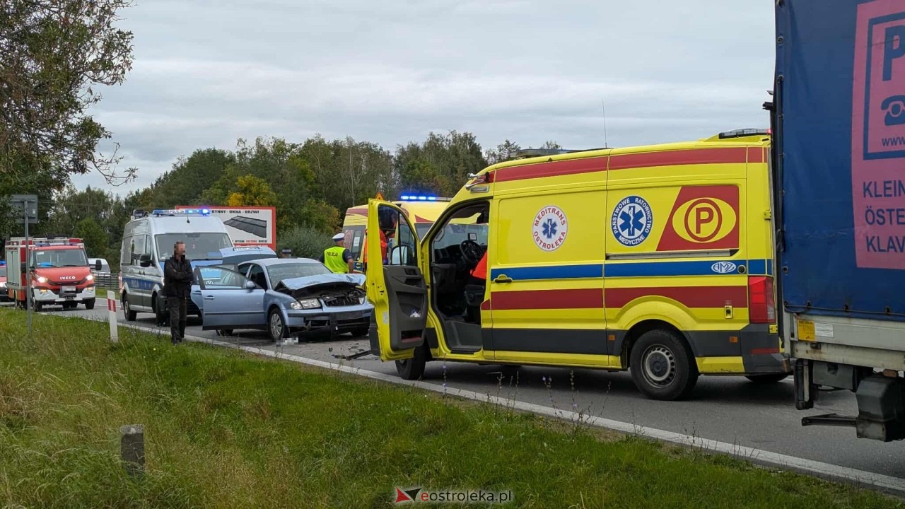 Wypadek w Zamościu! [22.09.2025] - zdjęcie #1 - eOstroleka.pl