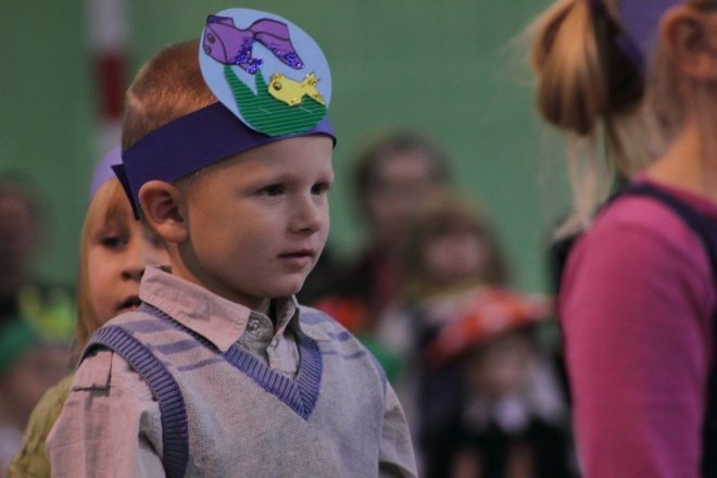 Pasowanie na przedszkolaka w Przedszkolu Miejskim Nr 7 (20.10.2011) - zdjęcie #36 - eOstroleka.pl