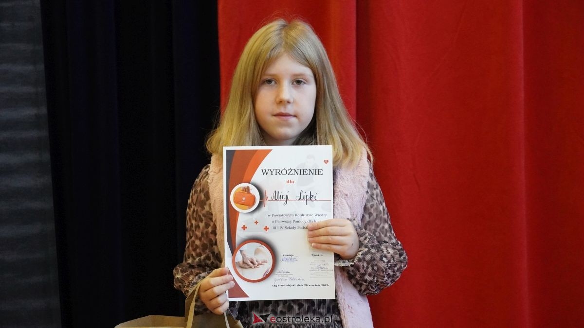 Pierwszy powiatowy konkurs pierwszej pomocy w Łęgu Przedmiejskim [26.09.2025] - zdjęcie #29 - eOstroleka.pl