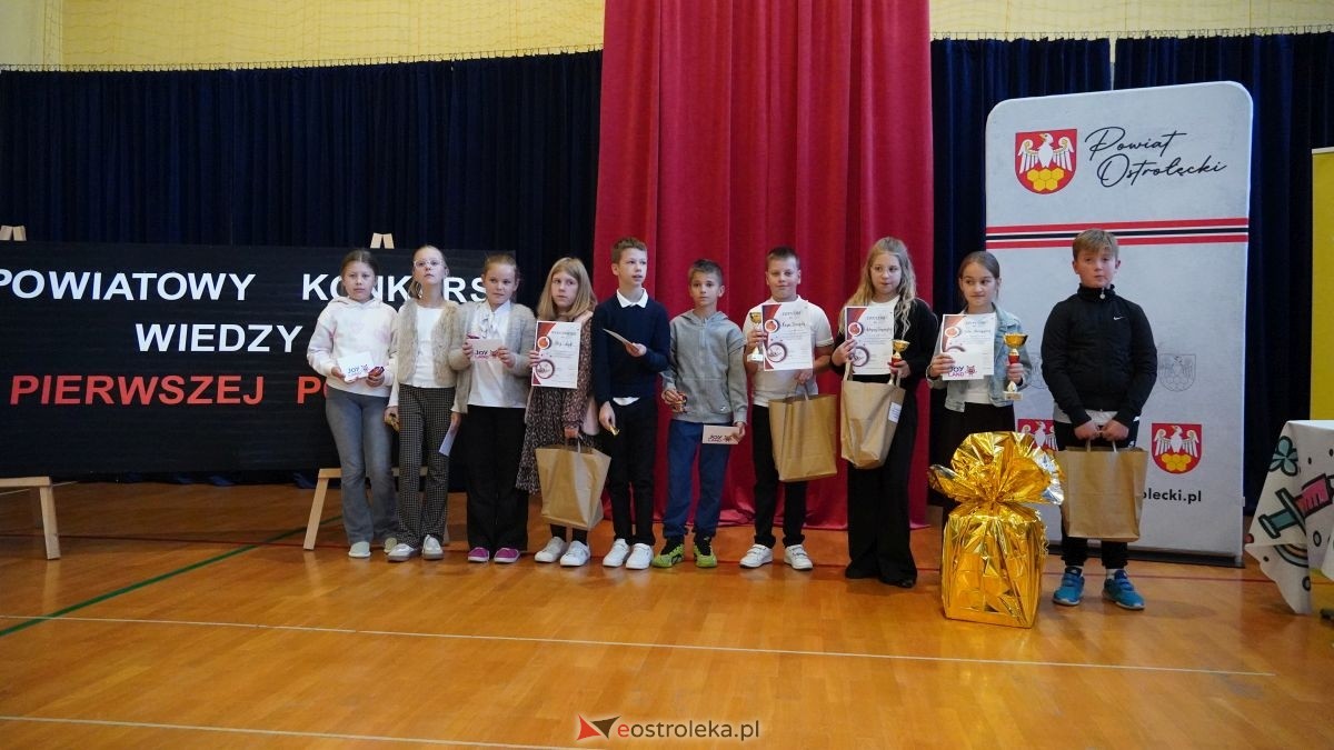 Pierwszy powiatowy konkurs pierwszej pomocy w Łęgu Przedmiejskim [26.09.2025] - zdjęcie #12 - eOstroleka.pl