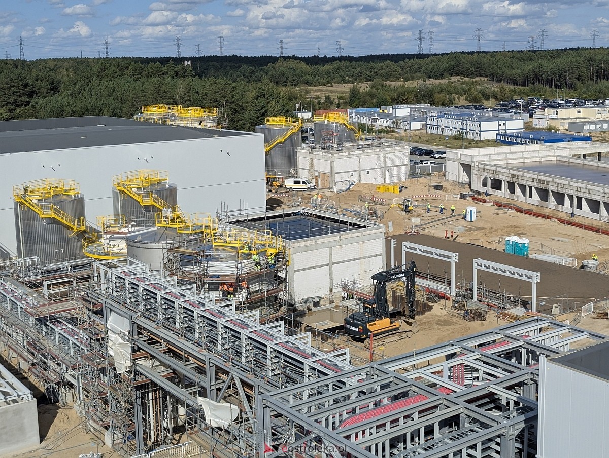 Budowa elektrowni gazowo-parowe w Ostrołęce - raport z postępu prac [26.09.2025] - zdjęcie #12 - eOstroleka.pl