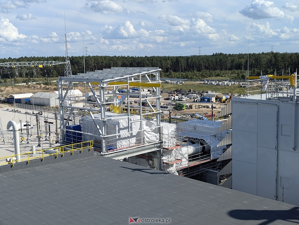 Budowa elektrowni gazowo-parowe w Ostrołęce - raport z postępu prac [26.09.2025] - zdjęcie #4 - eOstroleka.pl