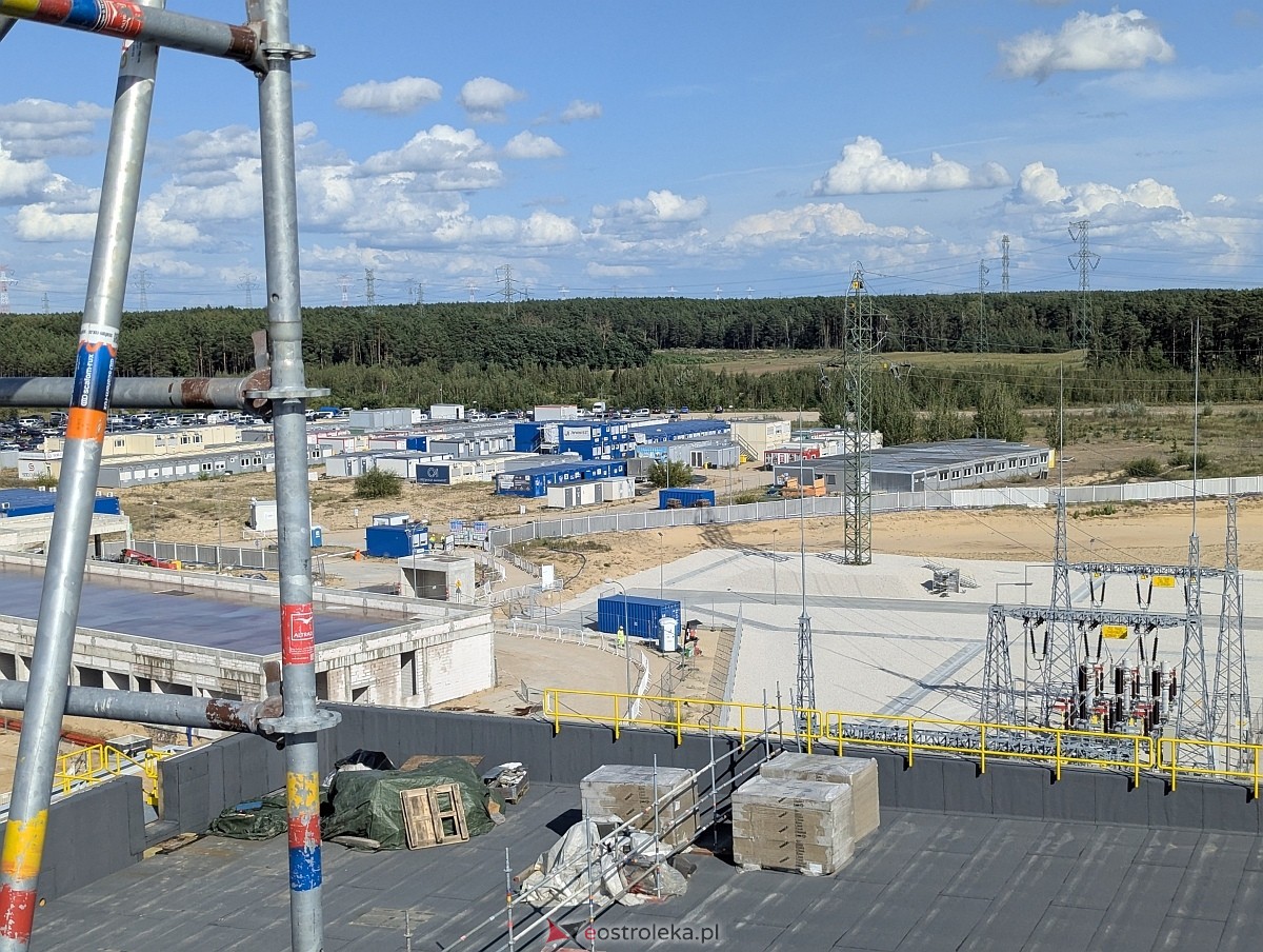 Budowa elektrowni gazowo-parowe w Ostrołęce - raport z postępu prac [26.09.2025] - zdjęcie #2 - eOstroleka.pl