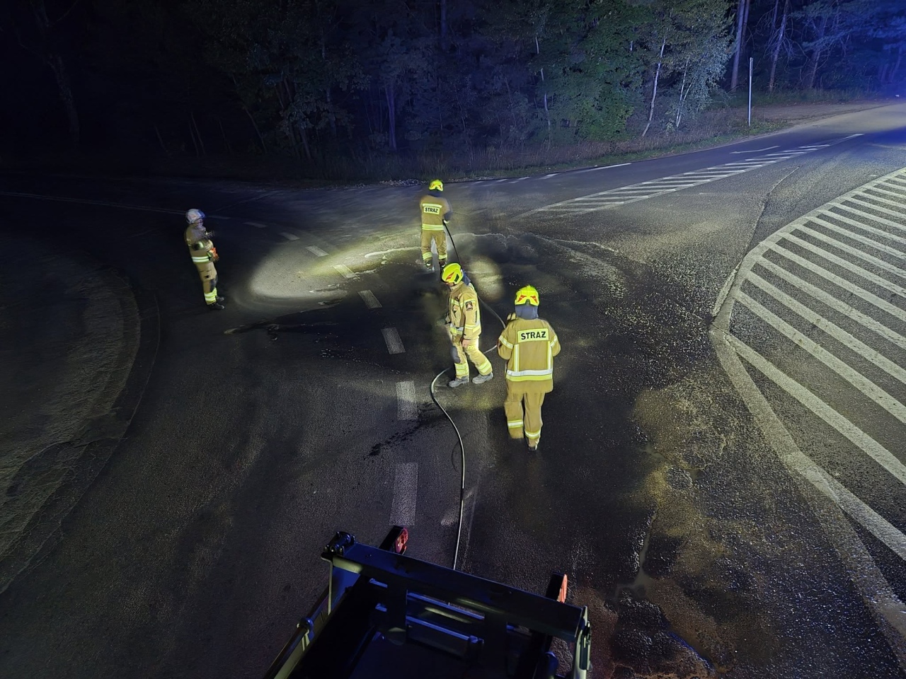 Kłopotliwy incydent na obrzeżach Ostrołęki [01.10.2025] - zdjęcie #9 - eOstroleka.pl