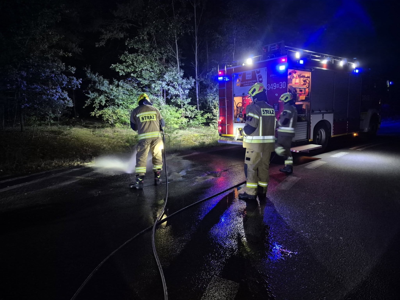 Kłopotliwy incydent na obrzeżach Ostrołęki [01.10.2025] - zdjęcie #5 - eOstroleka.pl