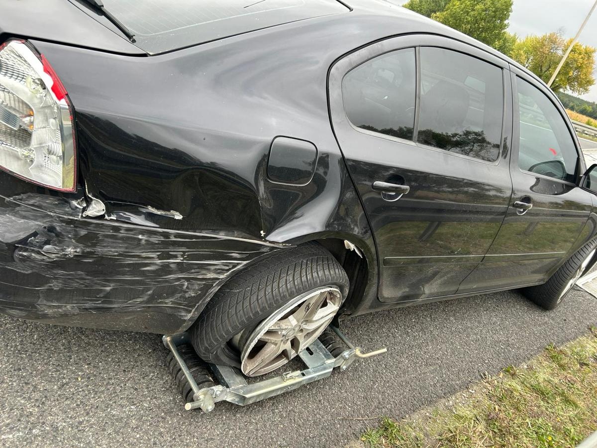 Wypadek w Niegowie na S-8 [02.10.2025] - zdjęcie #2 - eOstroleka.pl
