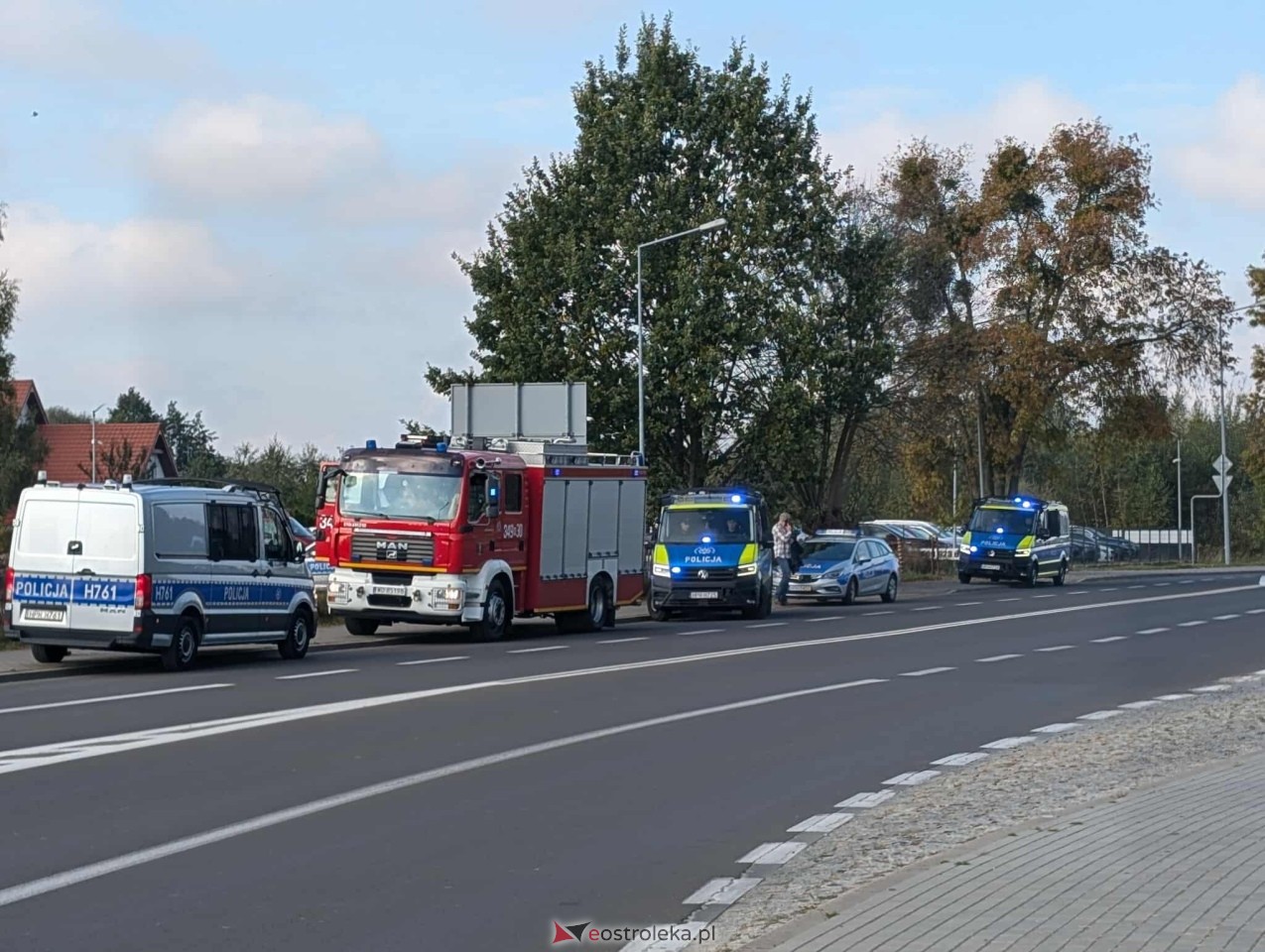 Niewybuch na budowie obwodnicy Ostrołęki [07.10.2025] - zdjęcie #12 - eOstroleka.pl