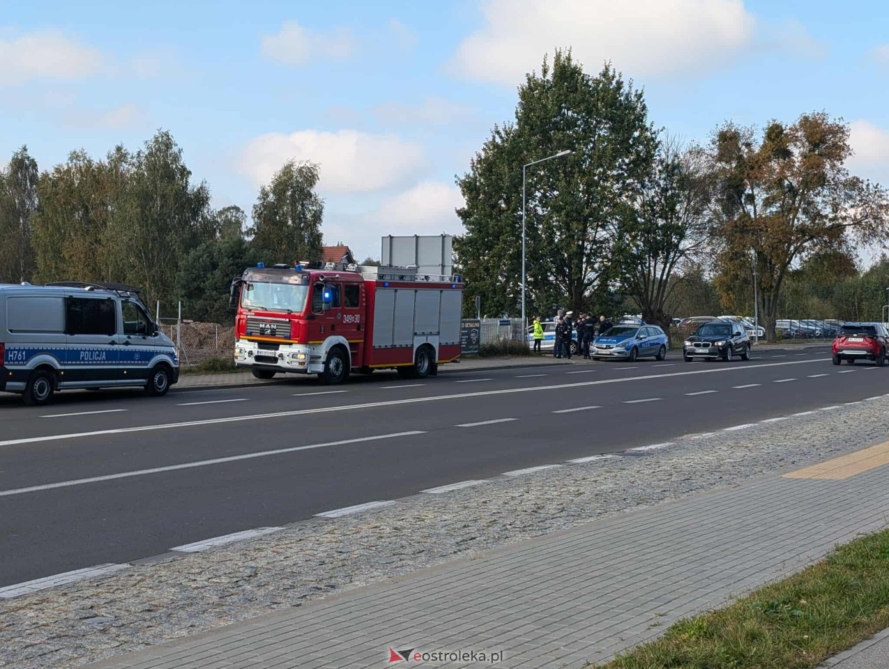 Niewybuch na budowie obwodnicy Ostrołęki [07.10.2025] - zdjęcie #11 - eOstroleka.pl