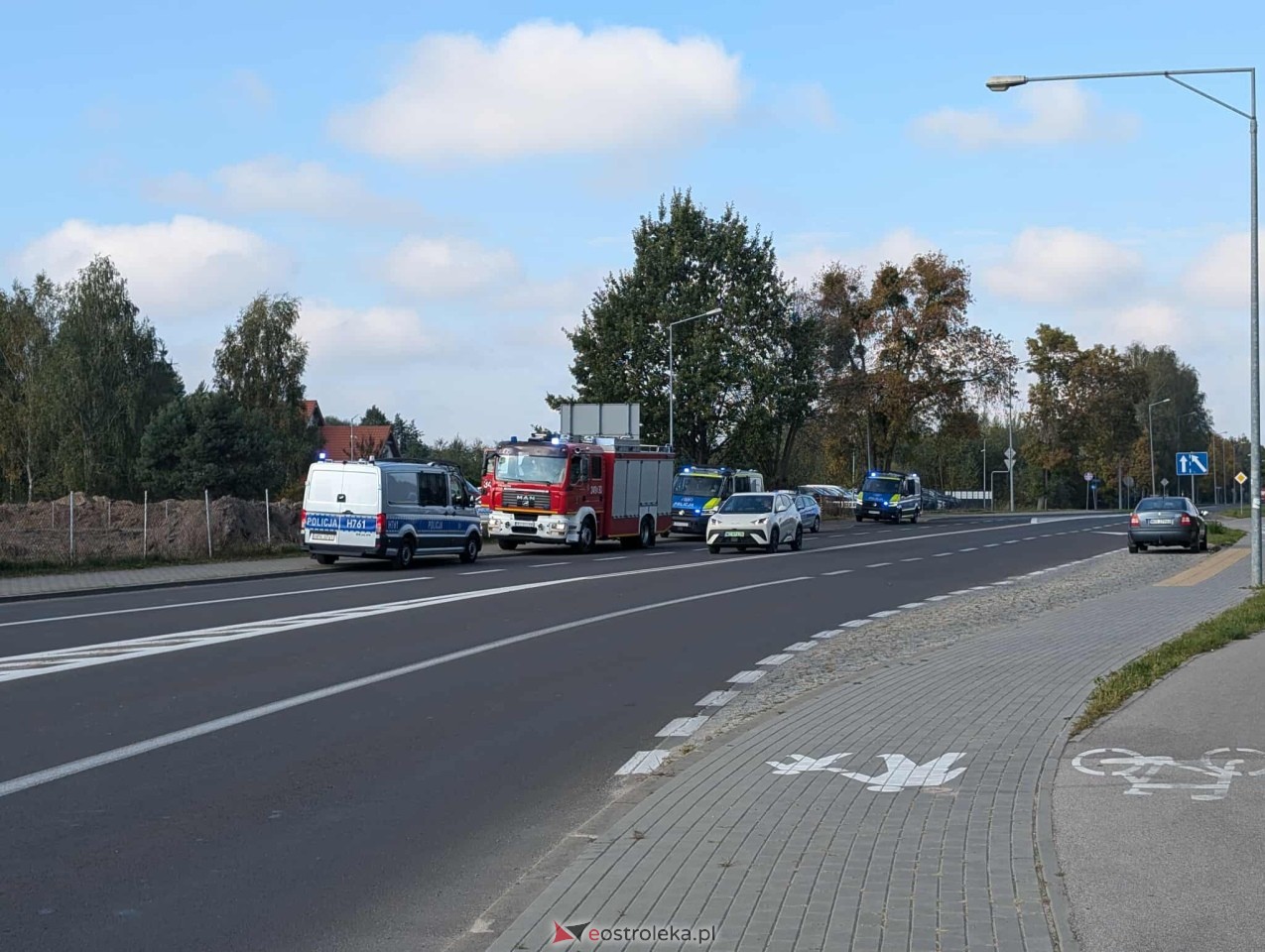 Niewybuch na budowie obwodnicy Ostrołęki [07.10.2025] - zdjęcie #9 - eOstroleka.pl