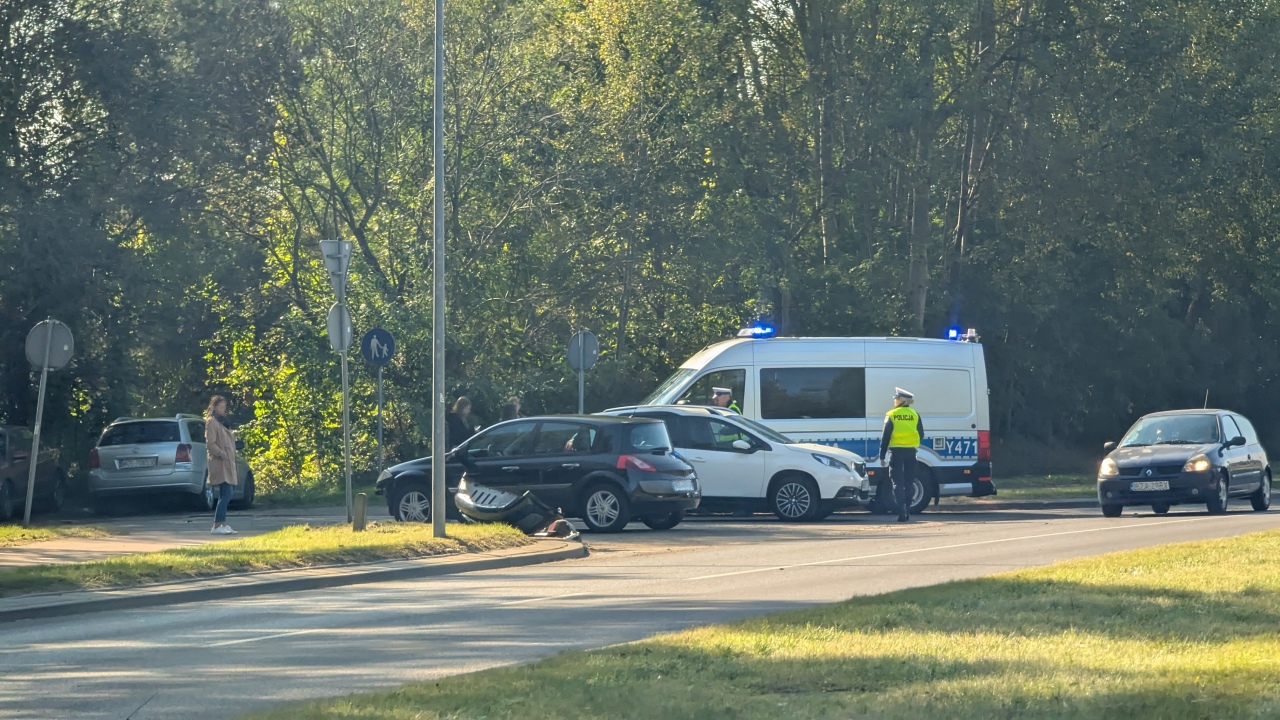 Kolizja na obwodnicy [08.10.2025] - zdjęcie #2 - eOstroleka.pl