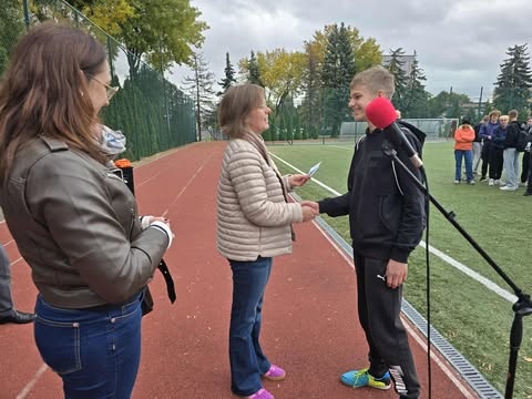 Otrzęsiny klas I w Zespole Szkół Zawodowych nr 1 w Ostrołęce [08.10.2025] - zdjęcie #16 - eOstroleka.pl