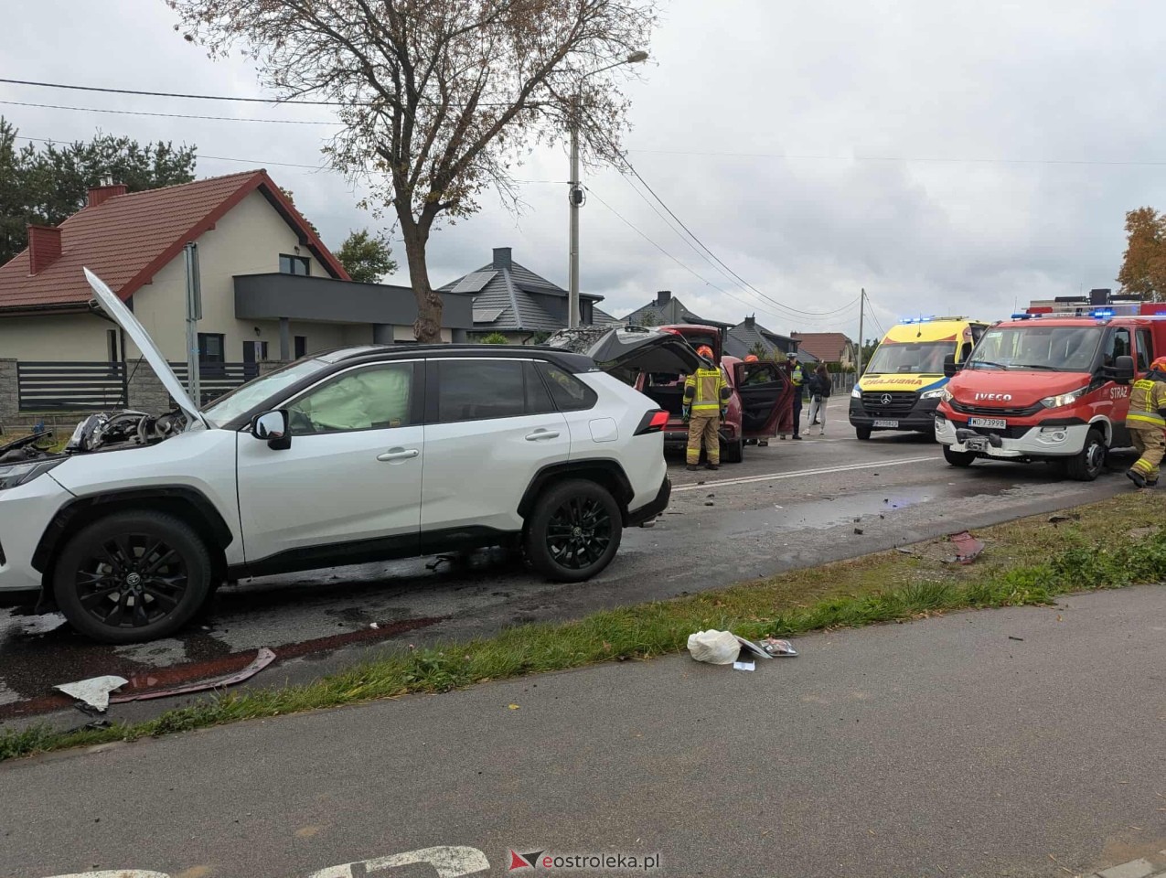 Wypadek [09.10.2025] - zdjęcie #12 - eOstroleka.pl