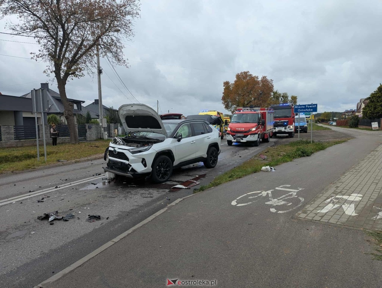 Wypadek [09.10.2025] - zdjęcie #8 - eOstroleka.pl