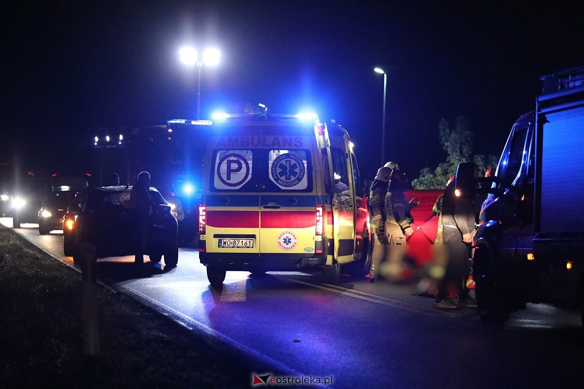 Wypadek w Dylewie na DK-53 [09.10.2025] - zdjęcie #10 - eOstroleka.pl