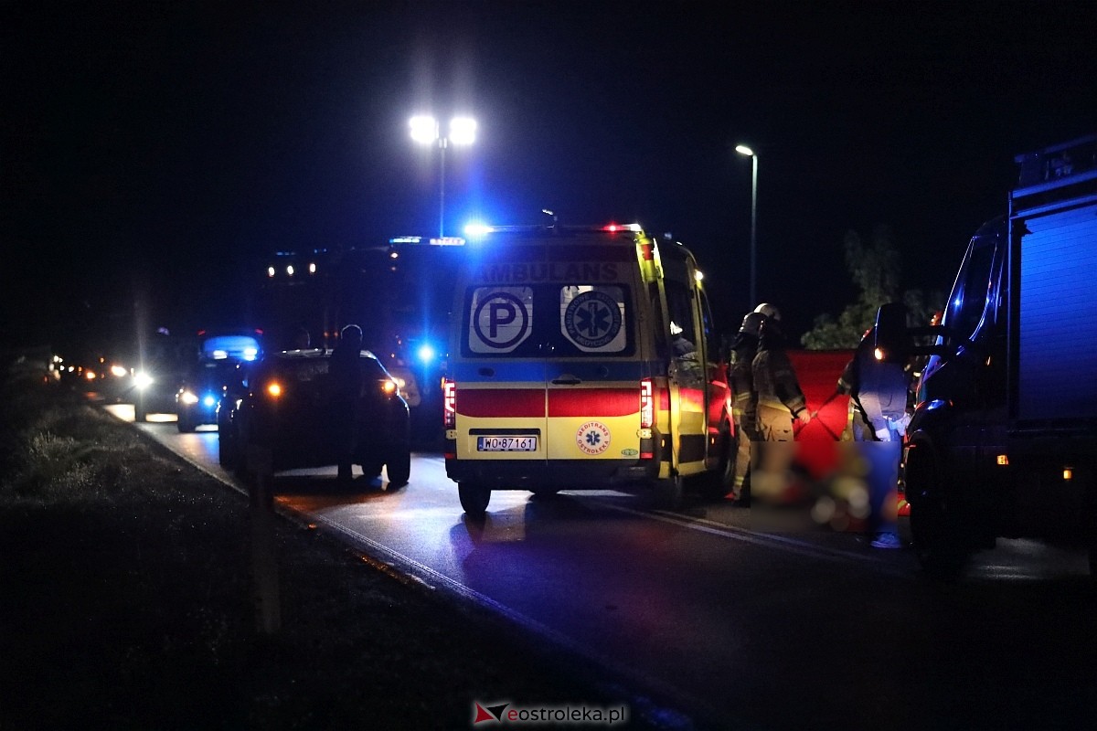 Wypadek w Dylewie na DK-53 [09.10.2025] - zdjęcie #9 - eOstroleka.pl