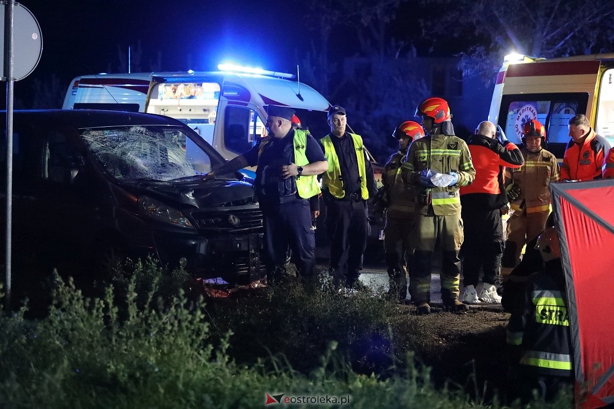 Wypadek w Dylewie na DK-53 [09.10.2025] - zdjęcie #3 - eOstroleka.pl