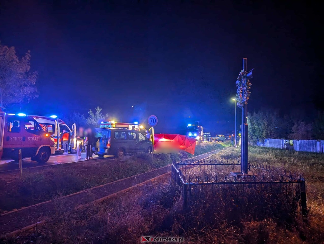 Wypadek w Dylewie na DK-53 [09.10.2025] - zdjęcie #20 - eOstroleka.pl