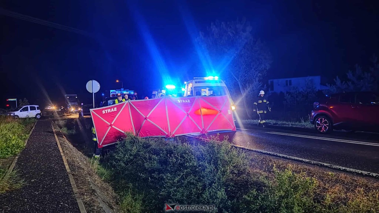 Wypadek w Dylewie na DK-53 [09.10.2025] - zdjęcie #19 - eOstroleka.pl