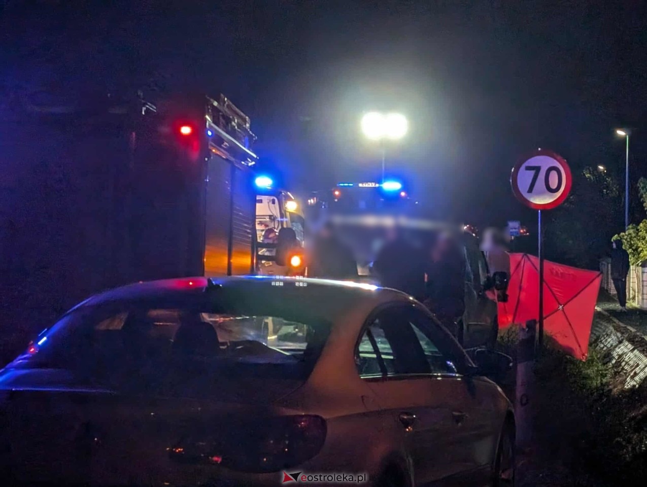 Wypadek w Dylewie na DK-53 [09.10.2025] - zdjęcie #18 - eOstroleka.pl