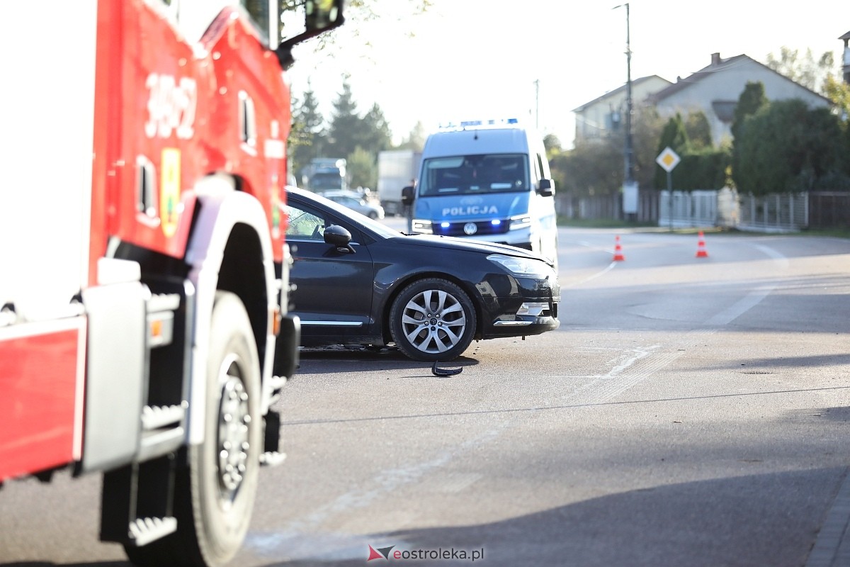 Wypadek w Łęgu Przedmiejskim [10.10.2025] - zdjęcie #14 - eOstroleka.pl