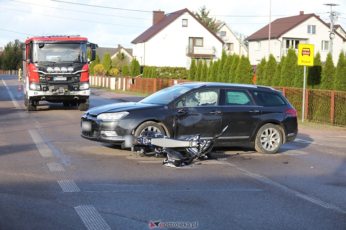 Wypadek w Łęgu Przedmiejskim [10.10.2025] - zdjęcie #9 - eOstroleka.pl