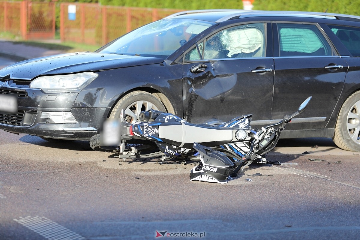 Wypadek w Łęgu Przedmiejskim [10.10.2025] - zdjęcie #7 - eOstroleka.pl