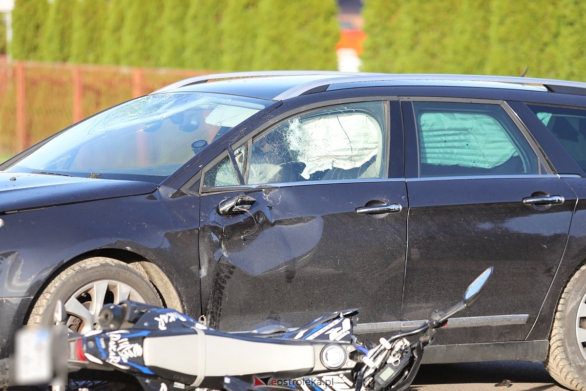 Wypadek w Łęgu Przedmiejskim [10.10.2025] - zdjęcie #6 - eOstroleka.pl