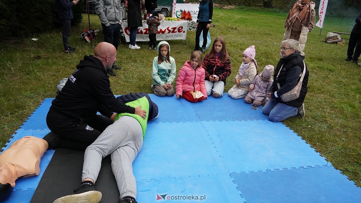 Akcja Noś odblaski, bądź bezpieczny w Ostrołęce [11.10.2025] - zdjęcie #15 - eOstroleka.pl