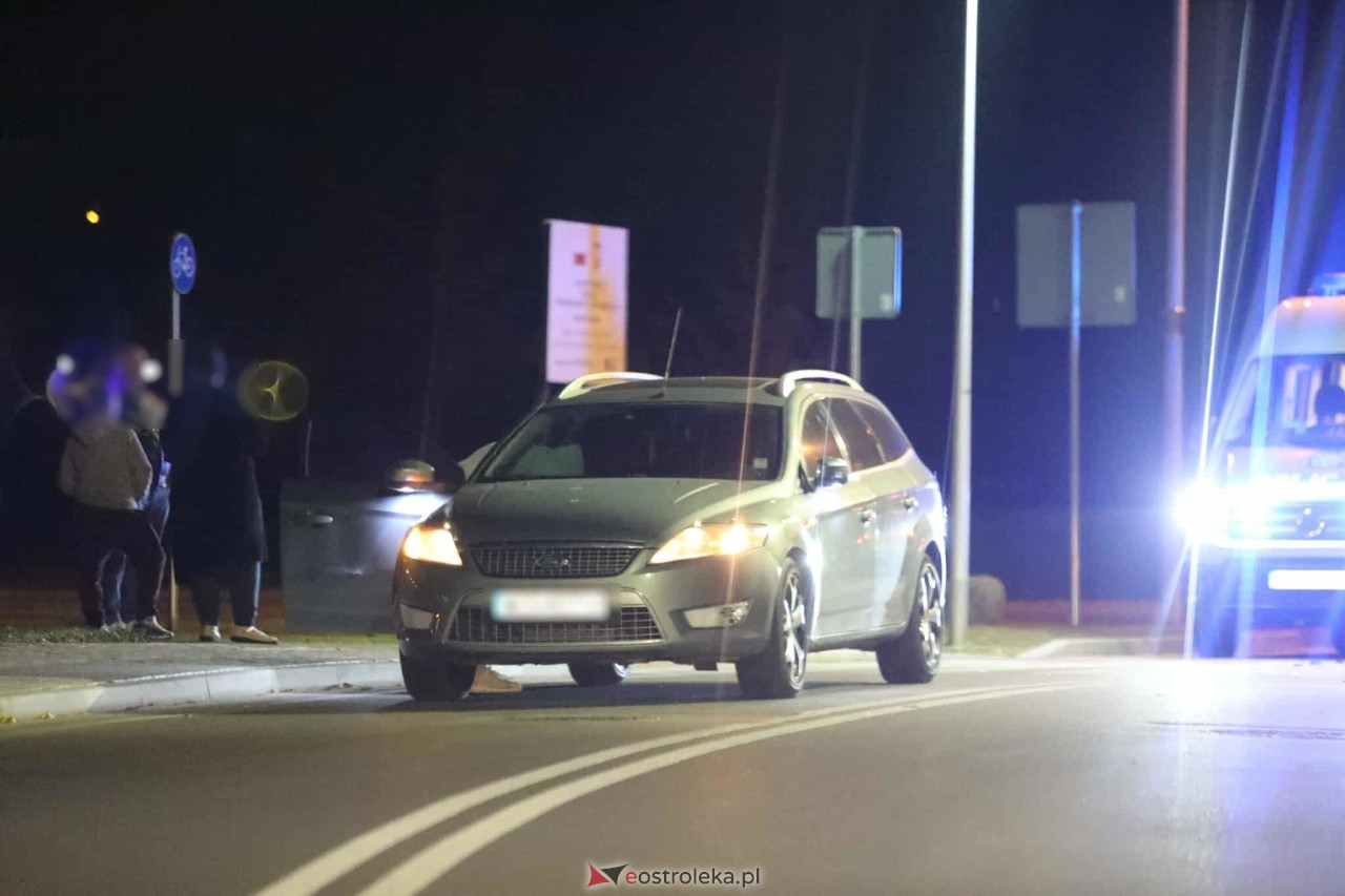 Wypadek na Cieplińskiego w Ostrołęce [15.10.2025] - zdjęcie #1 - eOstroleka.pl