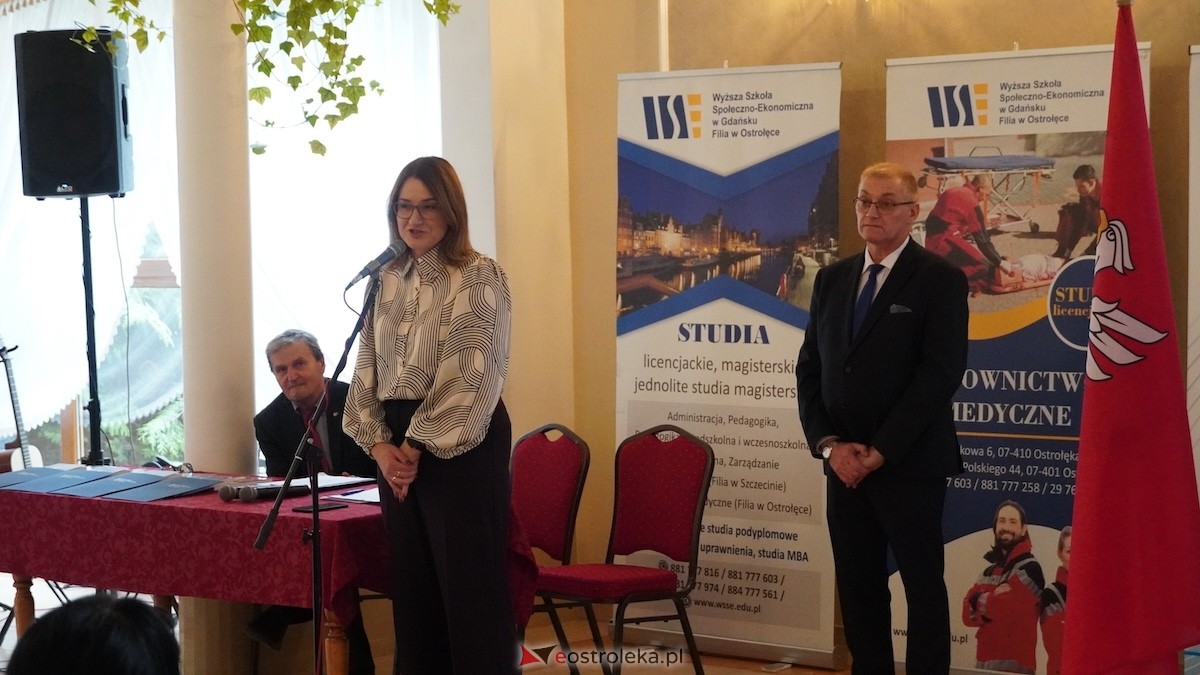Inauguracja roku akademickiego 2025/2026 WSSE w Gdańsku filia w Ostrołęce [18.10.2025] - zdjęcie #51 - eOstroleka.pl
