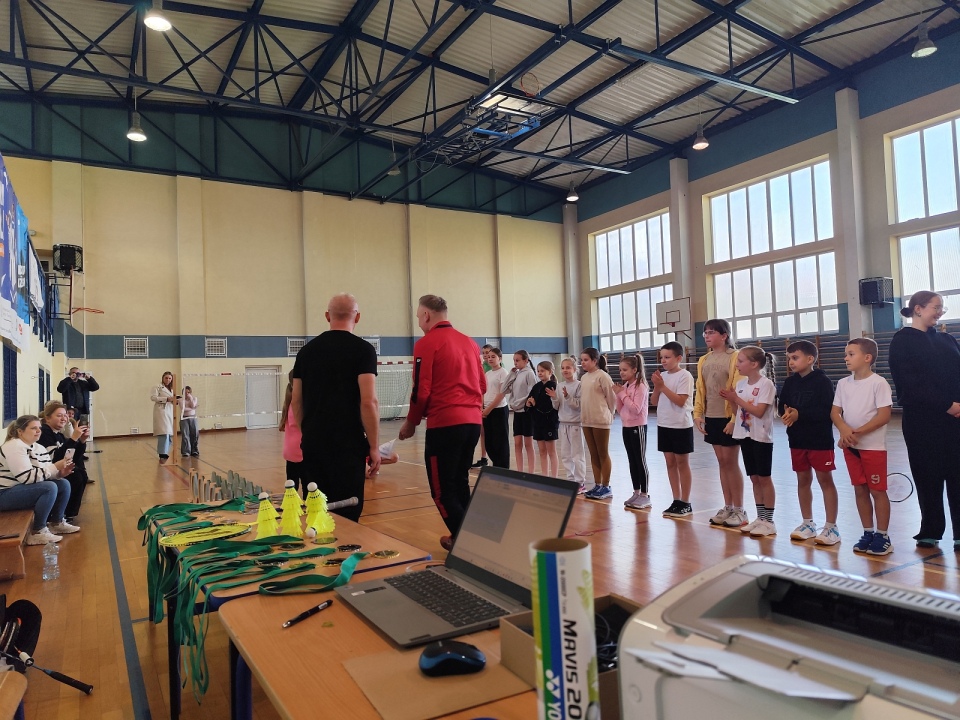 Mistrzostwa Powiatu Ostrołęckiego w badmintonie [22.10.2025] - zdjęcie #9 - eOstroleka.pl