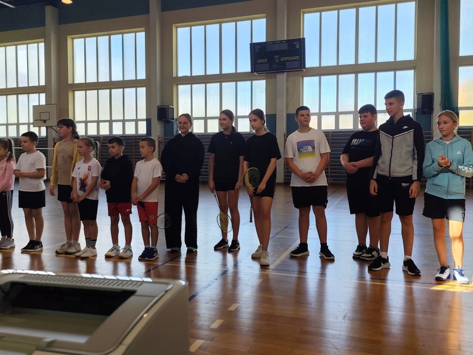 Mistrzostwa Powiatu Ostrołęckiego w badmintonie [22.10.2025] - zdjęcie #8 - eOstroleka.pl