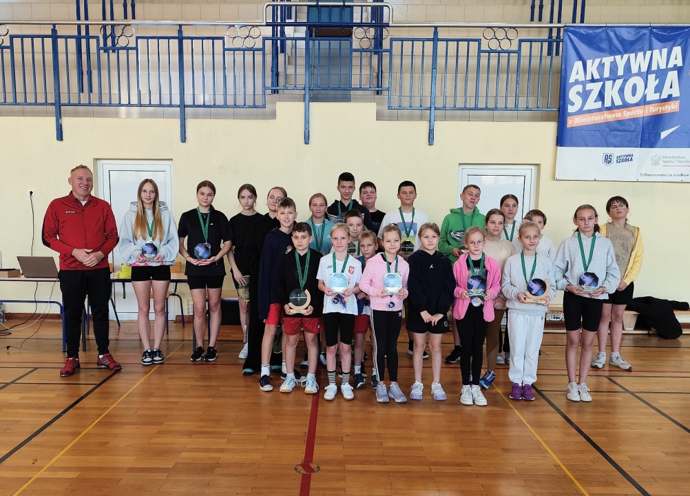 Mistrzostwa Powiatu Ostrołęckiego w badmintonie [22.10.2025] - zdjęcie #1 - eOstroleka.pl