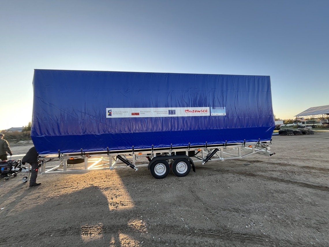 Nowa mobilna scena w gminie Rzekuń [23.10.2025] - zdjęcie #1 - eOstroleka.pl