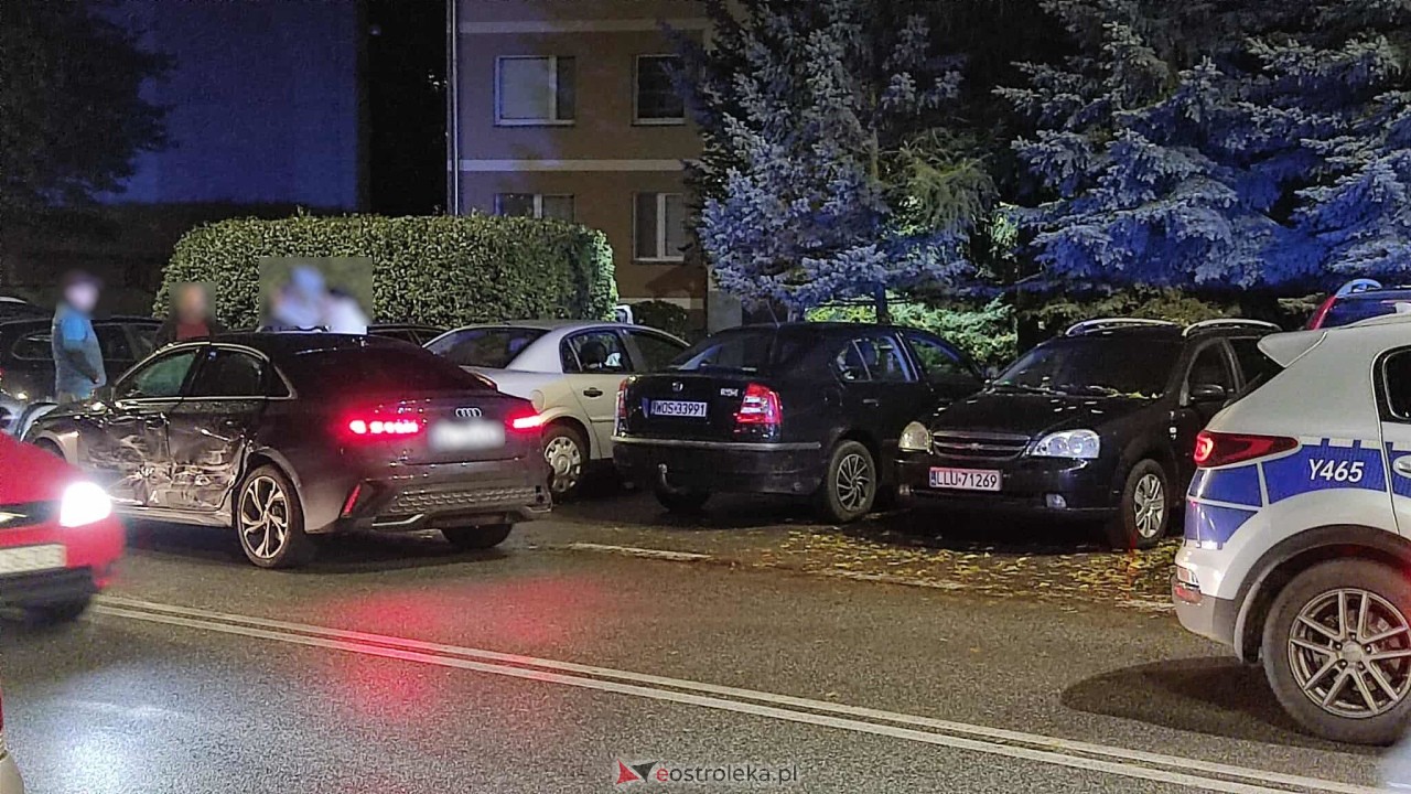 Wypadek na Sikorskiego w Ostrołęce [28.10.2025] - zdjęcie #1 - eOstroleka.pl