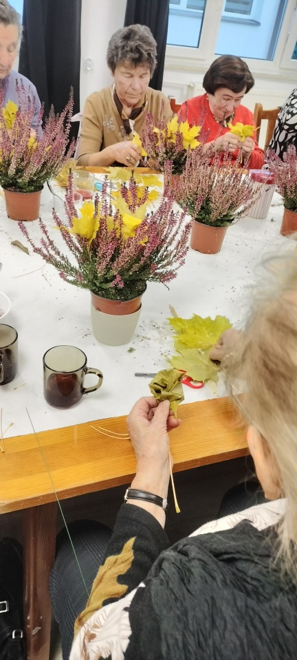 Wrzosowe inspiracje w Lelisie: seniorzy rozkwitają kreatywnością [30.10.2025] - zdjęcie #2 - eOstroleka.pl