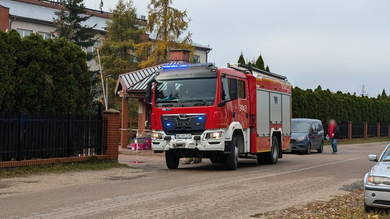 Akcja ratunkowa w DPS-ie [04.11.2025] - zdjęcie #1 - eOstroleka.pl