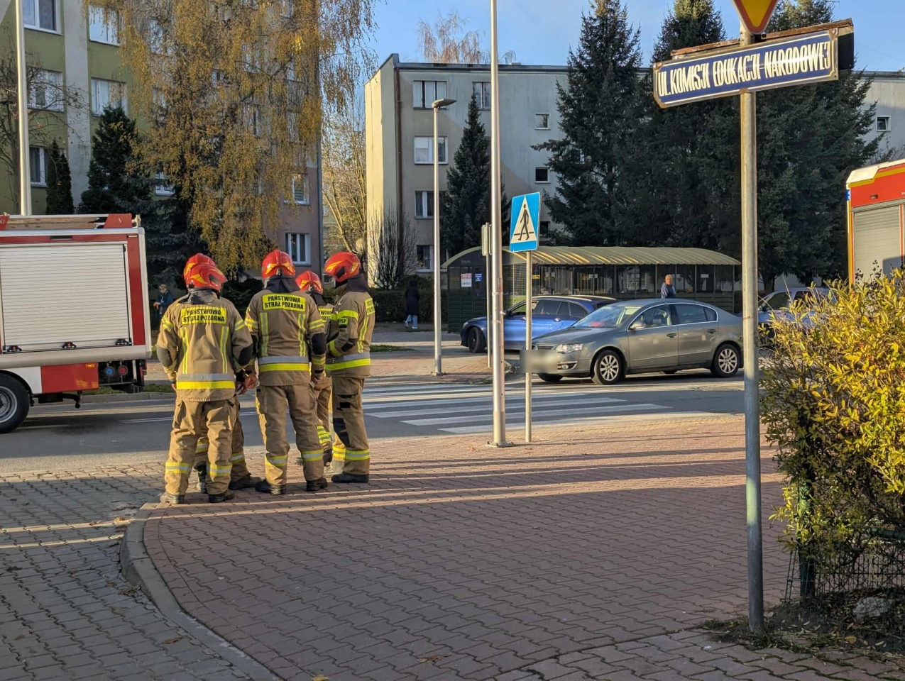 Wypadek na Sikorskiego [6.11.2025] - zdjęcie #3 - eOstroleka.pl