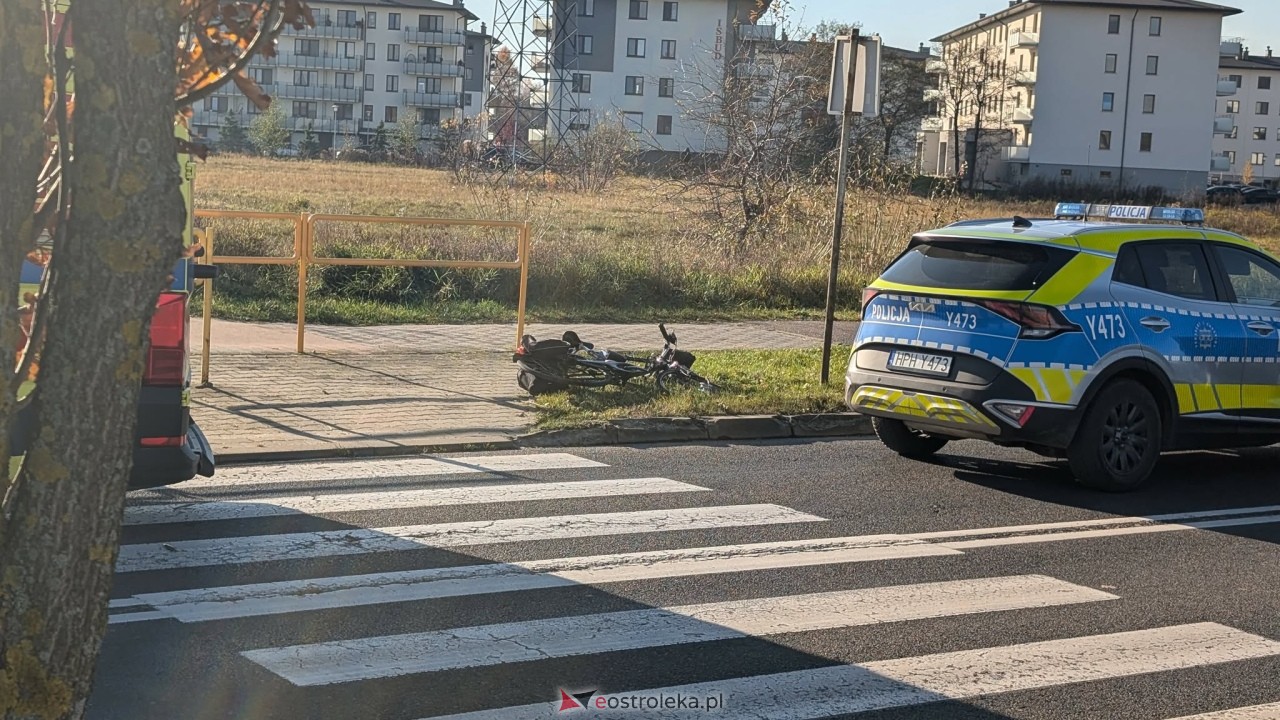 Wypadek na Alei Jana Pawła II w Ostrołęce [06.11.2025] - zdjęcie #9 - eOstroleka.pl