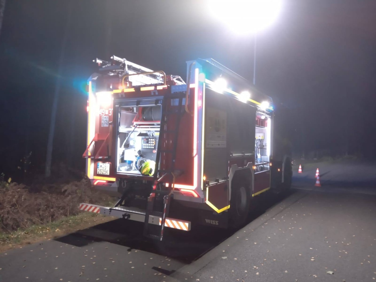 Wypadek w Jazgarce [06.11.2025] - zdjęcie #7 - eOstroleka.pl