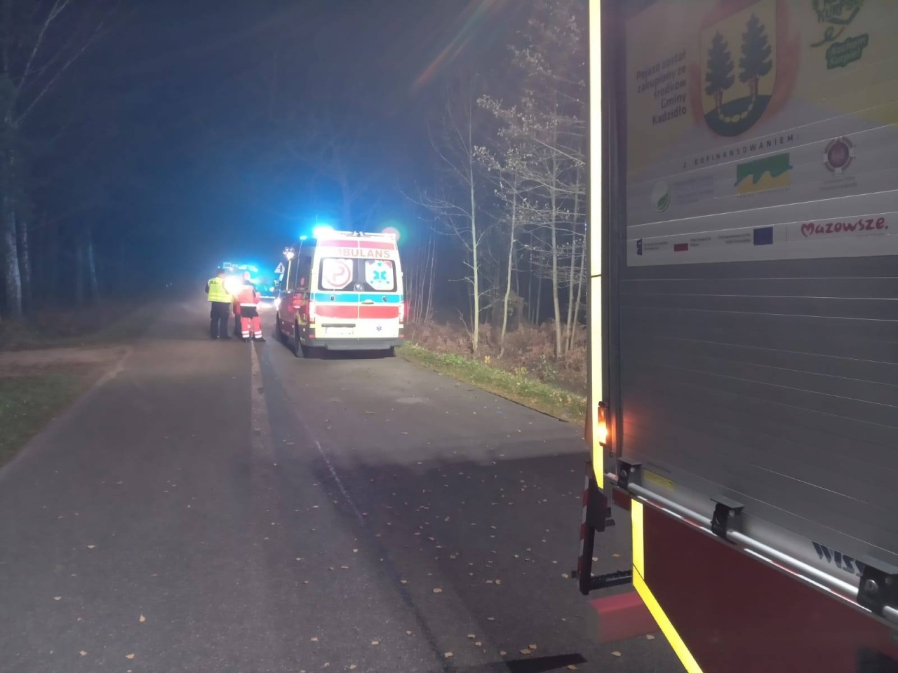 Wypadek w Jazgarce [06.11.2025] - zdjęcie #5 - eOstroleka.pl