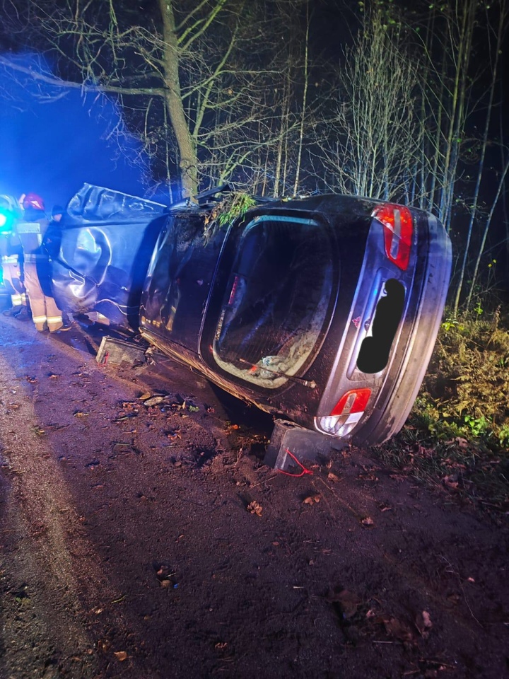 Wypadek w Jazgarce [06.11.2025] - zdjęcie #4 - eOstroleka.pl
