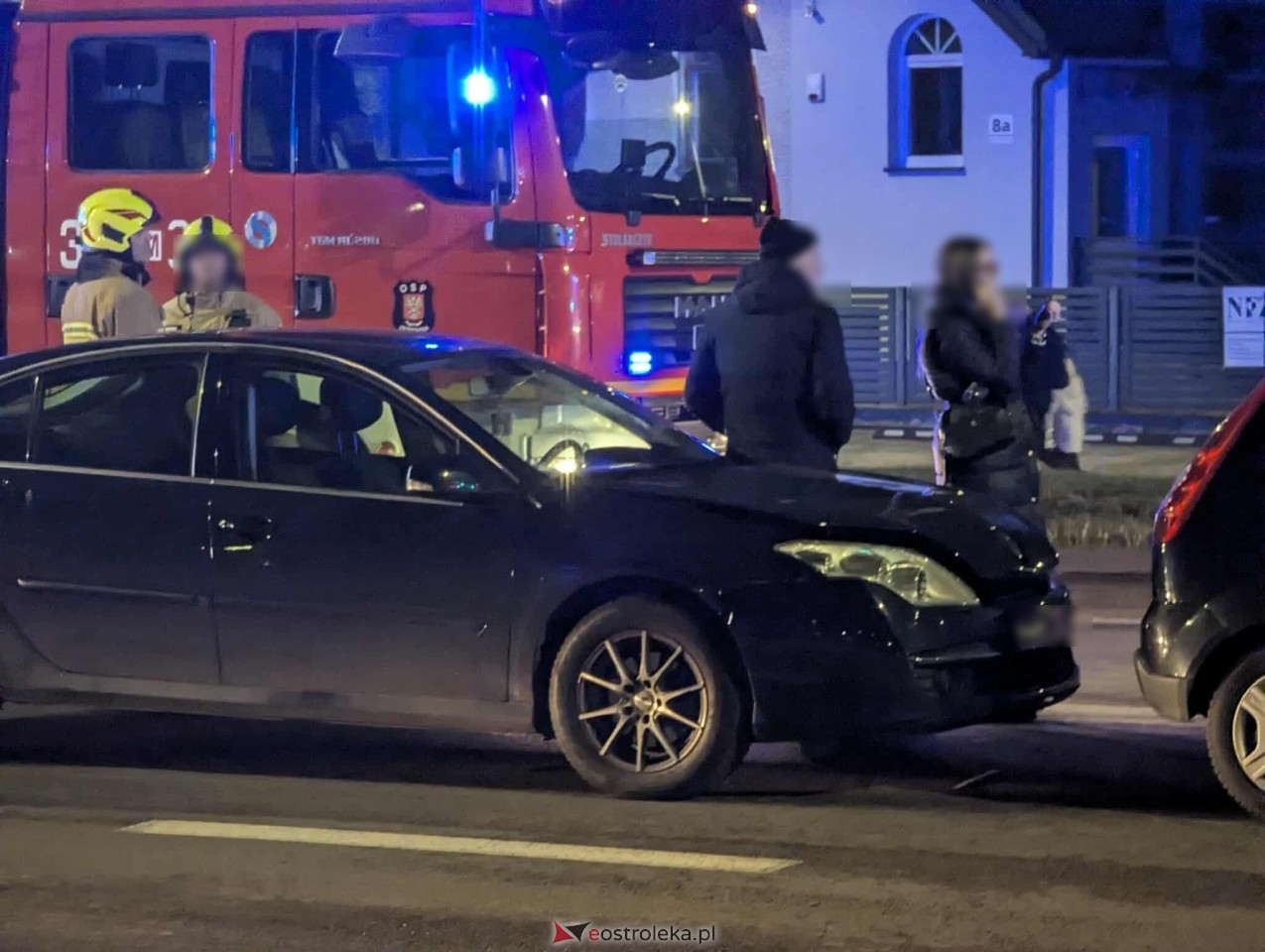 Kolizja 4 aut przy Steyera [10.11.2025] - zdjęcie #21 - eOstroleka.pl
