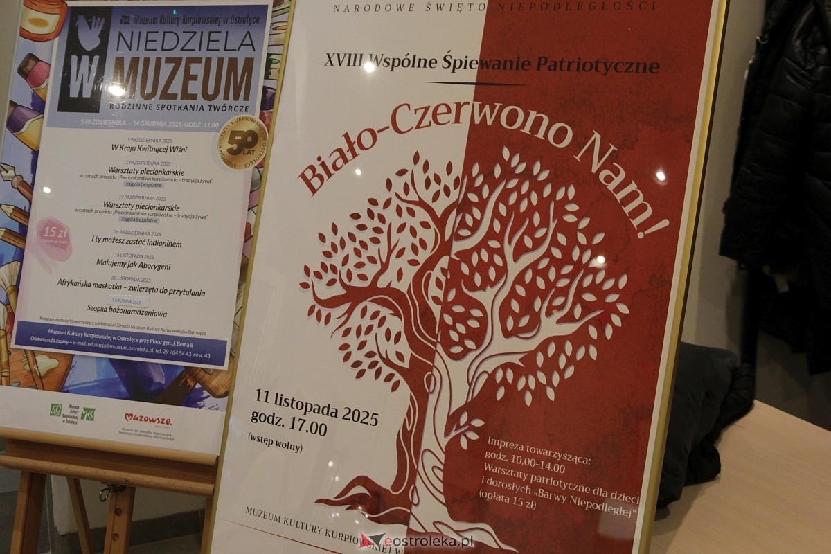 Warsztaty Barwy Niepodległej w Muzeum Kultury Kurpiowskiej [11.11.2025] - zdjęcie #43 - eOstroleka.pl